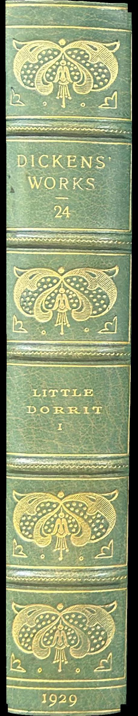 Little Dorrit : volume I spine