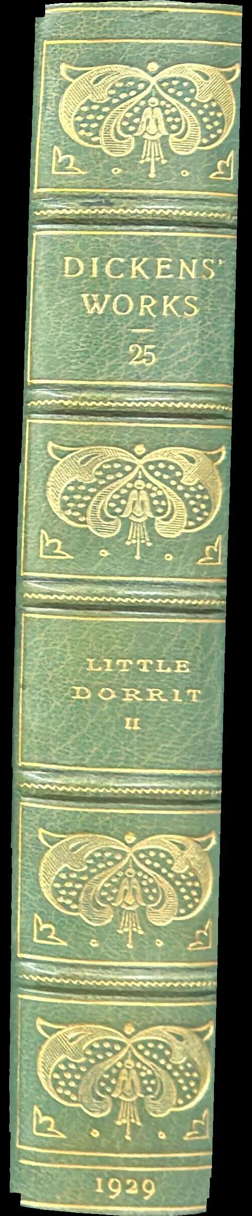 Little Dorrit : volume II spine