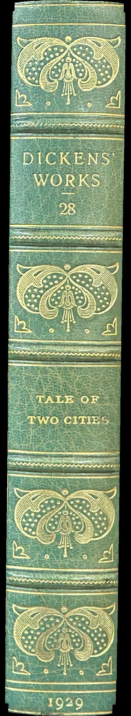 A tale of two cities spine