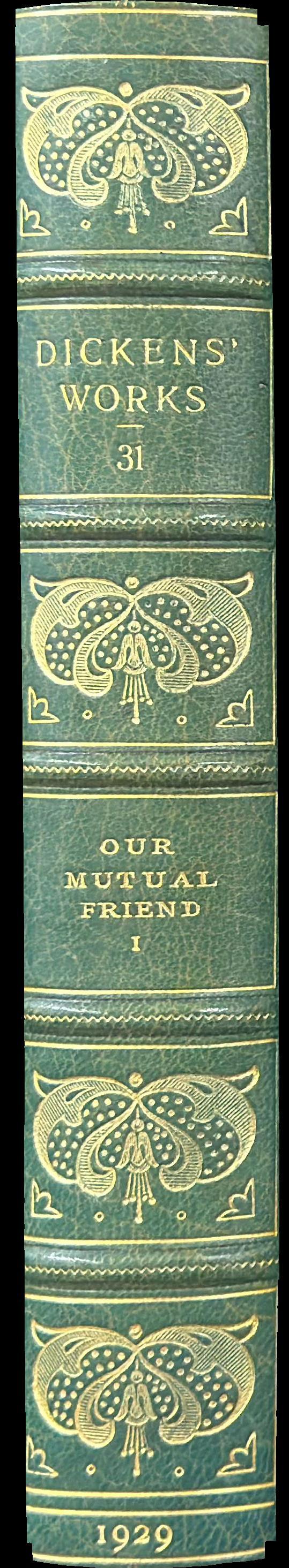 Our mutual friend : volume I spine