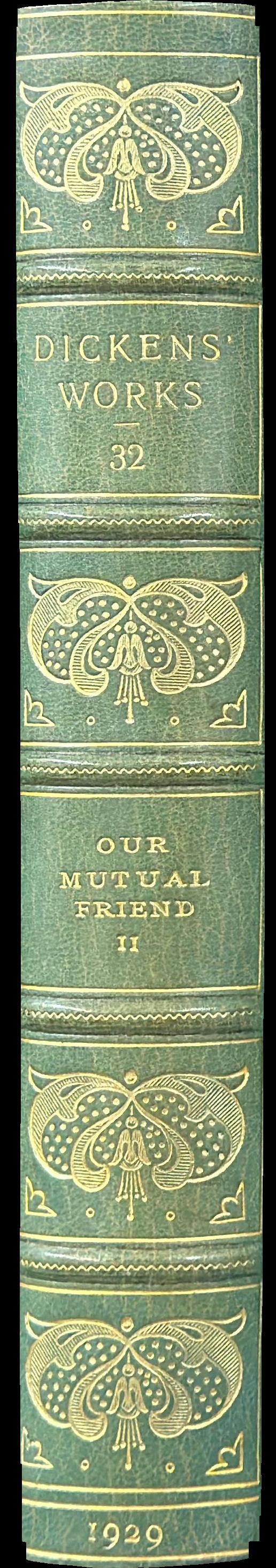 Our mutual friend : volume II spine