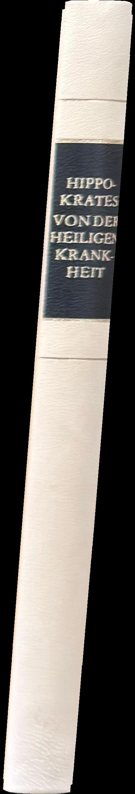 Von der heiligen krankheit und andere ausgewahlte schriften spine