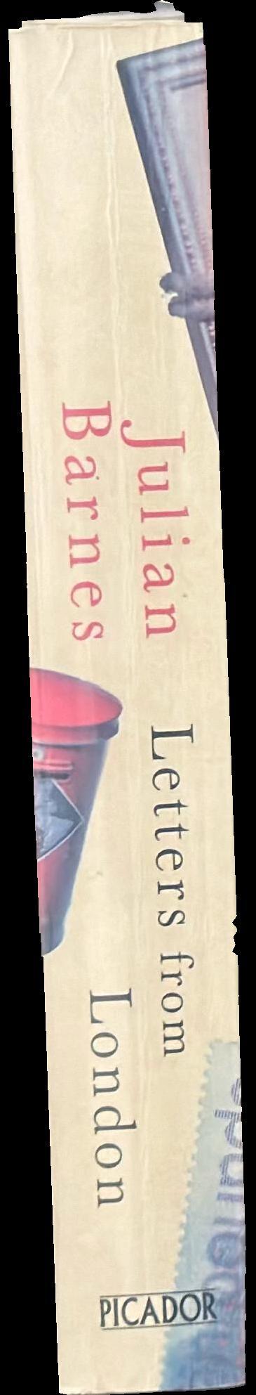 Letters from London 1990-1995 / Julian Barnes spine