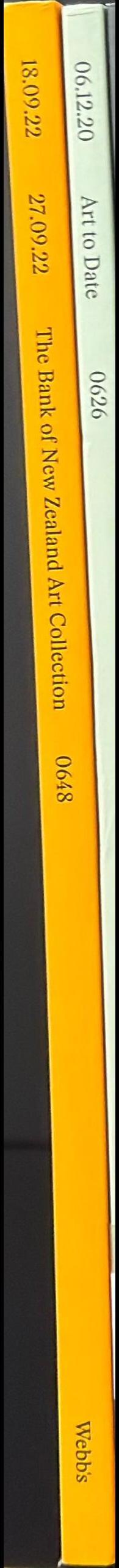 The Bank of New Zealand art collection spine
