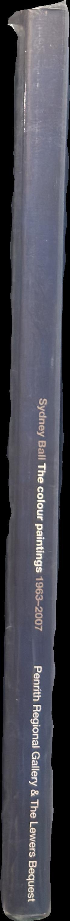 Sydney Ball : the colour paintings 1963-2007 spine