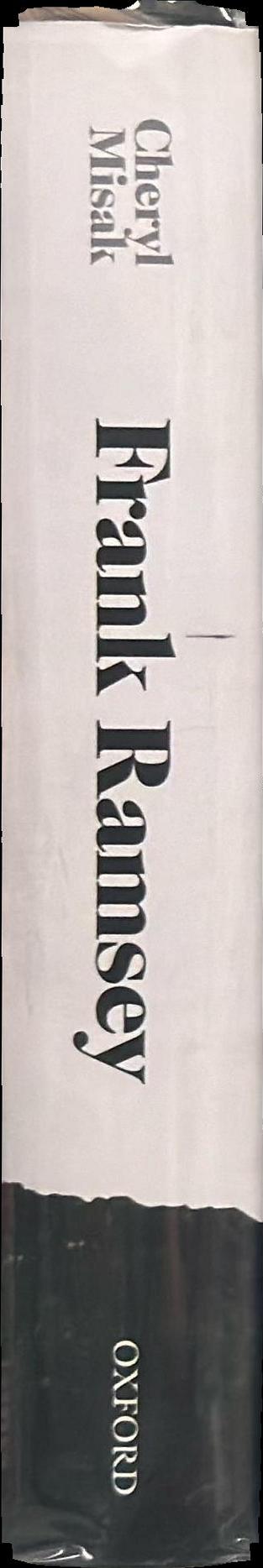 Frank Ramsey : a sheer excess of powers spine