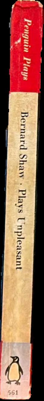 Plays unpleasant : Widower's Houses ; The Philanderer ; Mrs Warren's Profession spine