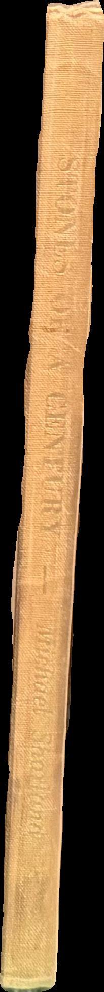 Stones of a century / by Michael Sharland ; illustrations by the author spine