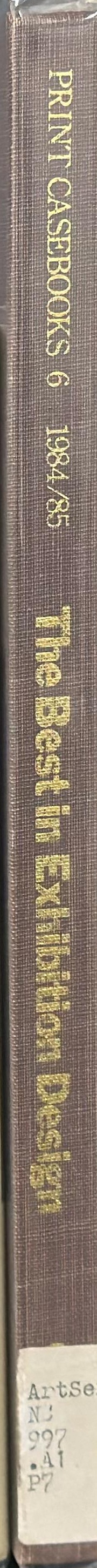 Print casebooks 6 : the best in exhibition design spine