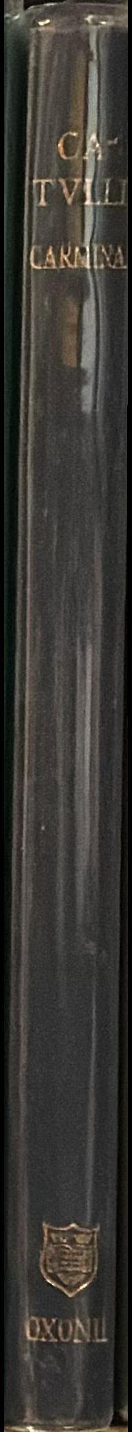 C. Valerii Catvlli Carmina spine