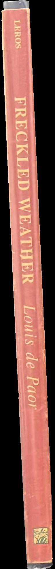 Aimsir bhreicneach = freckled weather spine