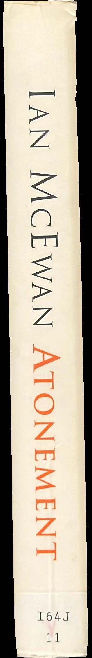 Atonement / Ian McEwan spine