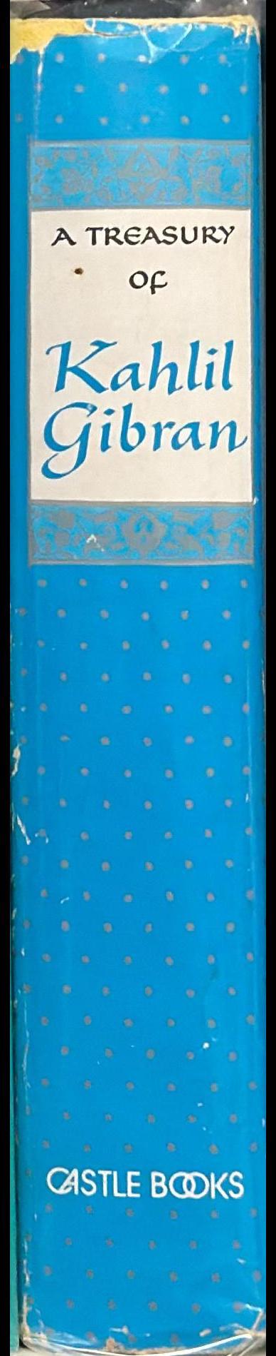 A treasury of Kahlil Gibran spine