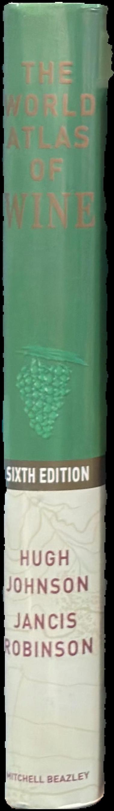 World atlas of wine / Hugh Johnson and Jancis Robinson spine