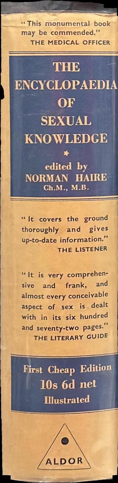The encyclopaedia of sexual knowledge spine