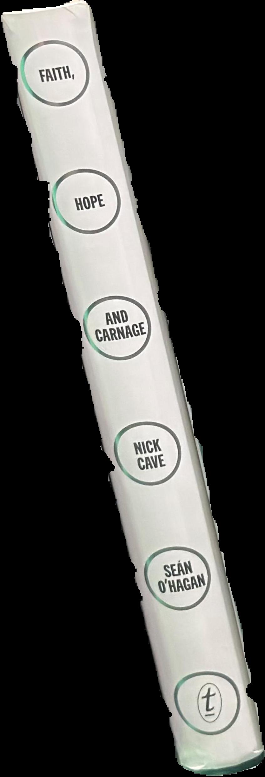 Faith, hope and carnage spine