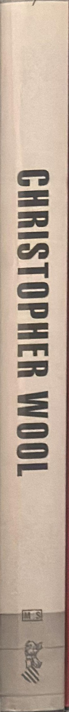 Christopher Wool spine