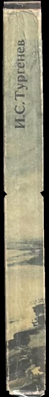 Fathers and Sons ; russian reader with explanatory notes / I. S. Turgenev spine