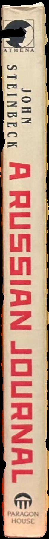 A Russian journal / John Steinbeck ; pictures by Robert Capa spine