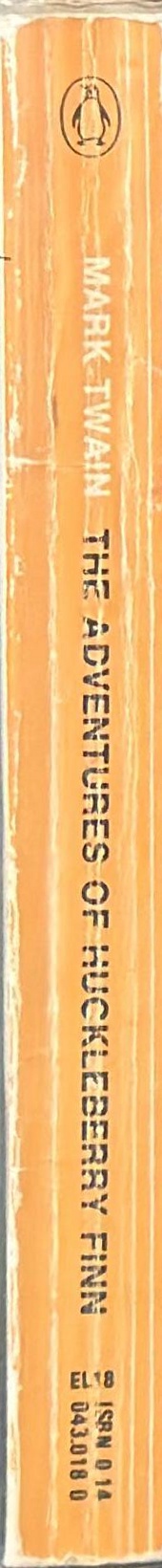 The adventures of Huckleberry Finn spine