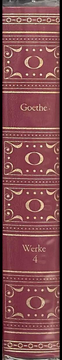 Johann Wolfgang Goethe, gesammelte Werke in acht Bänden, dritte Band, Dramen spine