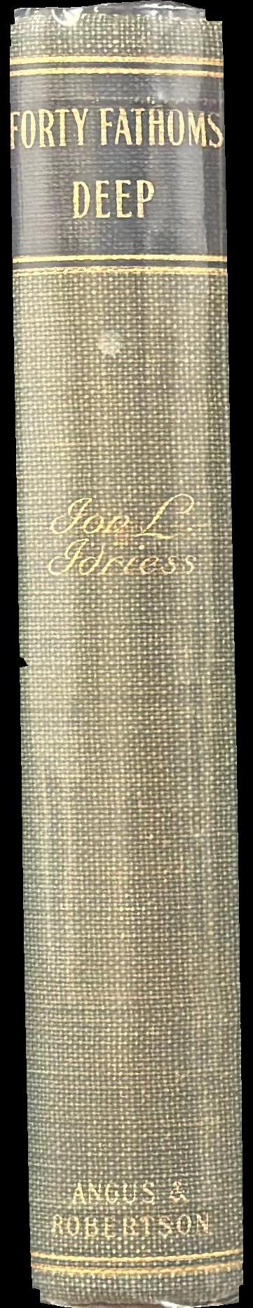 Forty fathoms deep spine