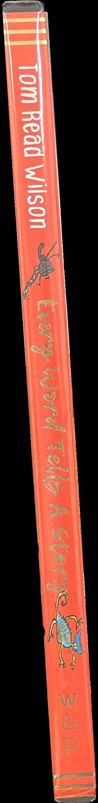 Every word tells a story spine