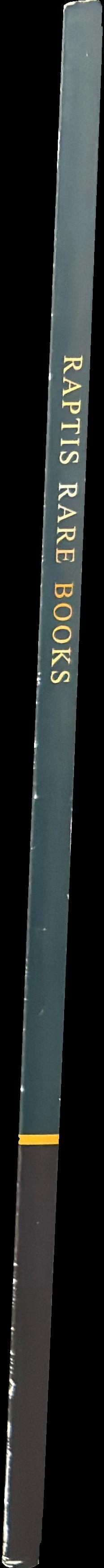 Raptis Rare Books : for the collection of a lifetime : [Summer 2019] spine