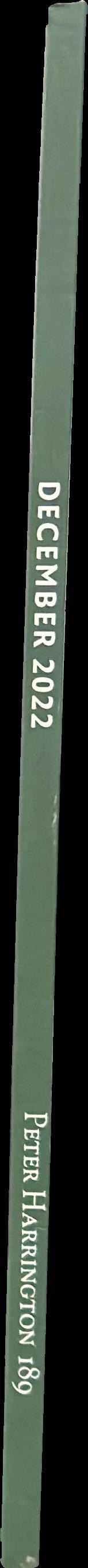 December 2022 : catalogue 189 spine