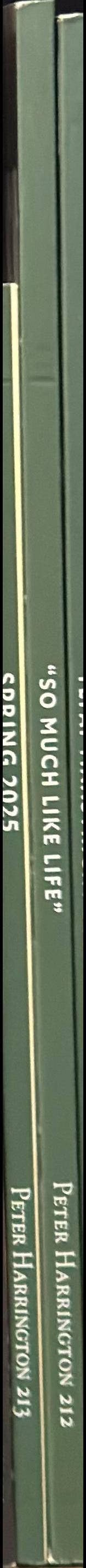 Spring 2025 : catalogue 213 spine