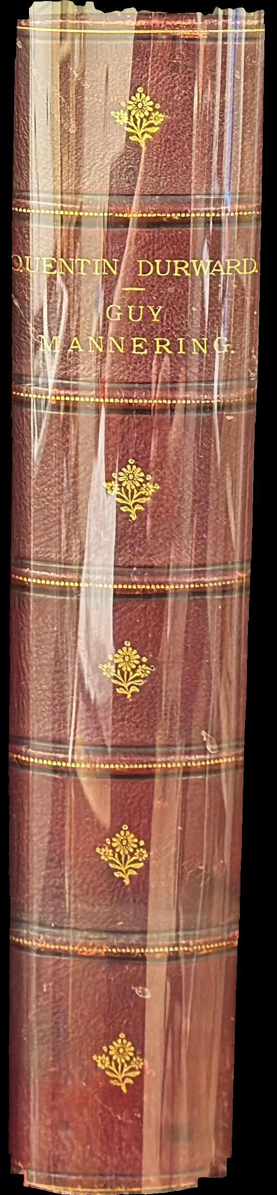 Quentin Durward, and, Guy Mannering spine