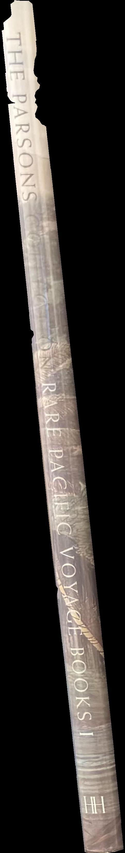 The Parsons collection : rare Pacific voyage books from the collection of David Parsons : part I, Dampier to Cook spine