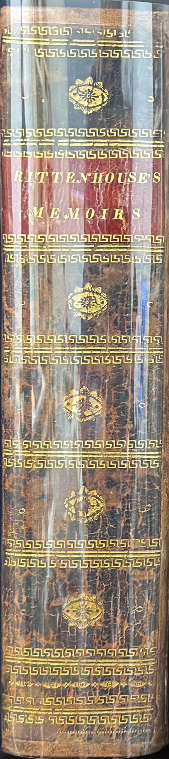 Memoirs of the life of David Rittenhouse ... spine