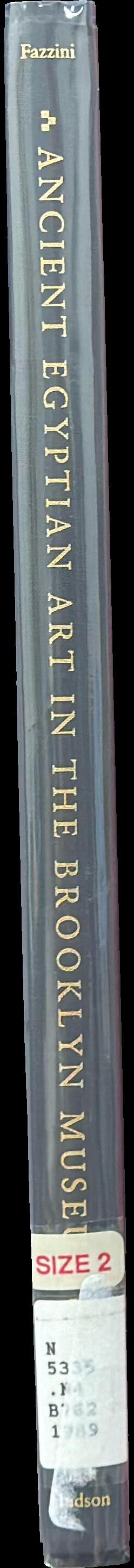 Ancient Egyptian art in the Brooklyn Museum spine