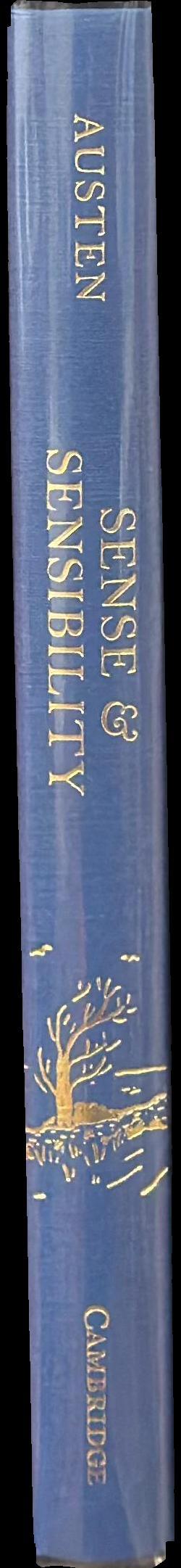 Sense and sensibility spine