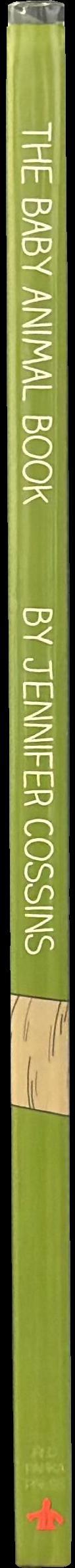 The baby animal book spine