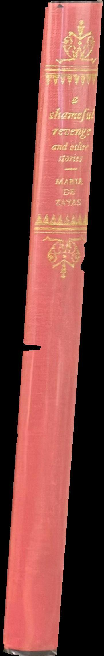 A shameful revenge : and other stories spine