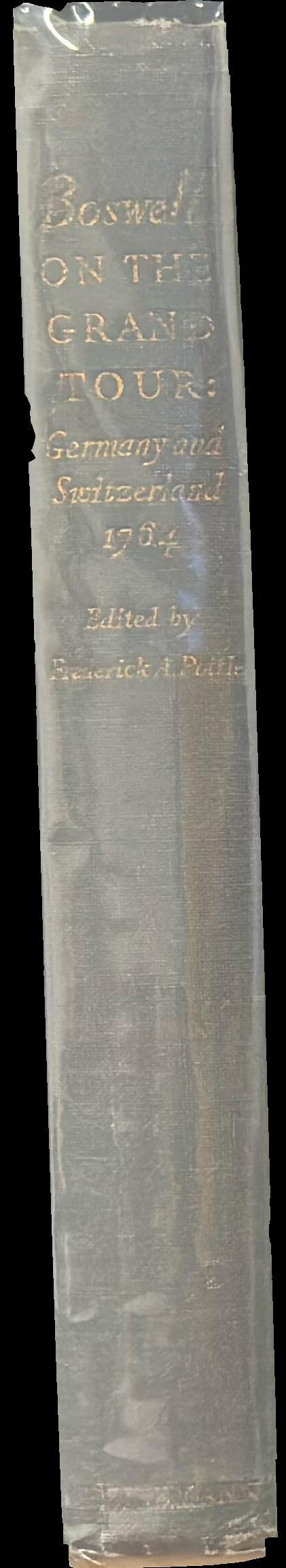 Boswell on the Grand Tour : Germany and Switzerland, 1764 spine