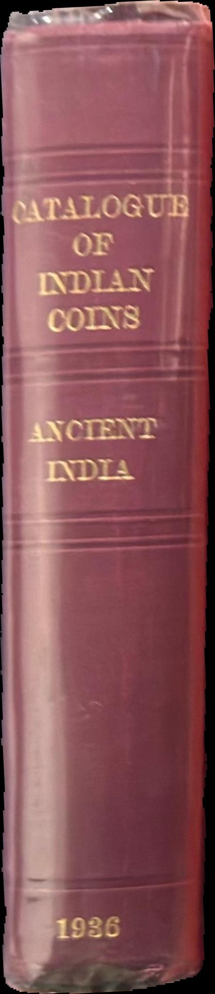 Catalogue of the coins of ancient India spine