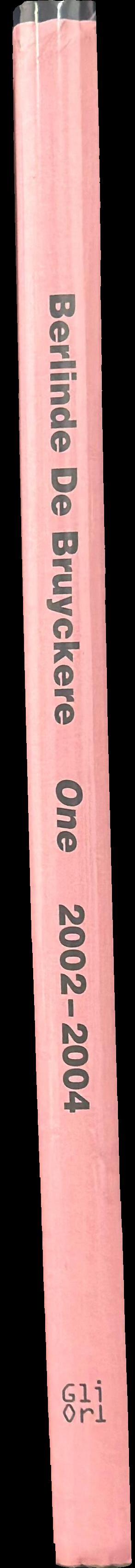 Berlinde De Bruyckere : One : 2002-2004 spine
