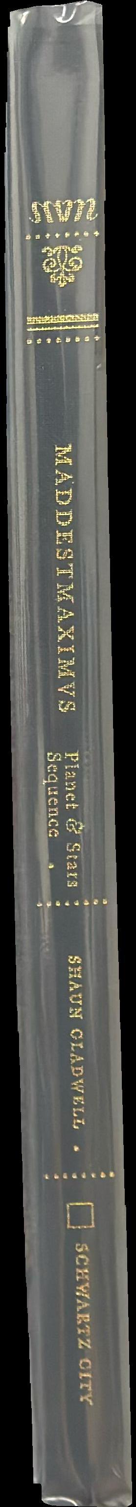 MADDESTMAXIMVS : planet and stars sequence spine