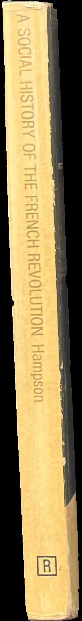 A social history of the French revolution spine