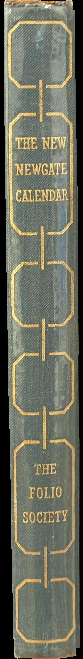 The new Newgate calendar / edited with an introduction by Lord Borkett spine