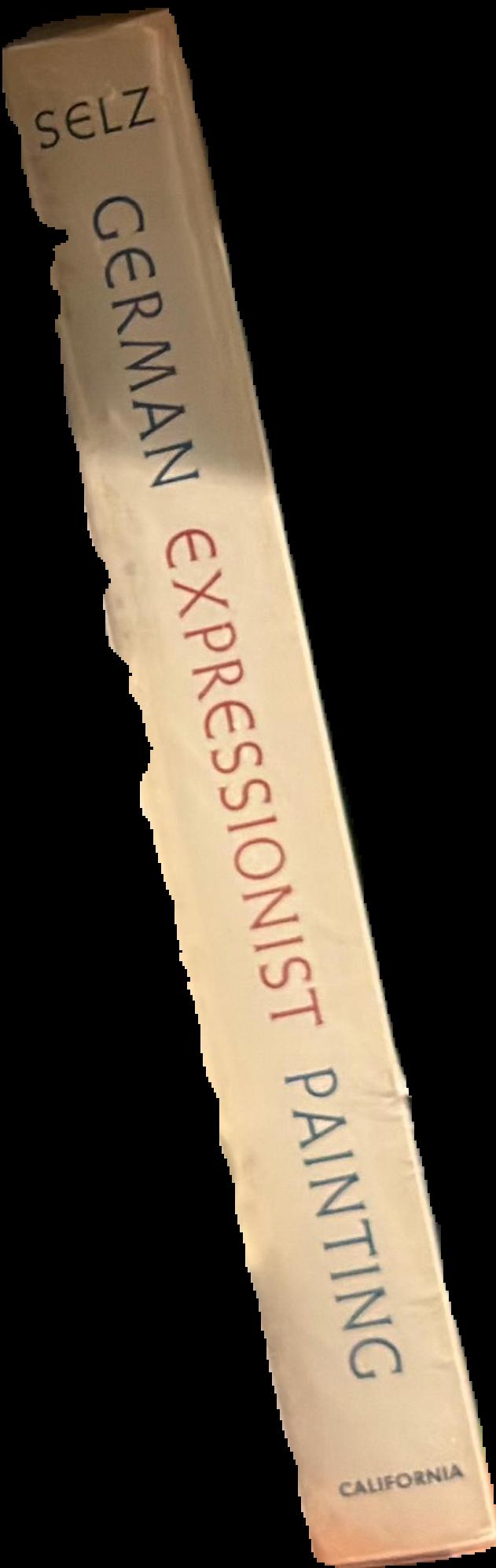 German Expressionist painting spine