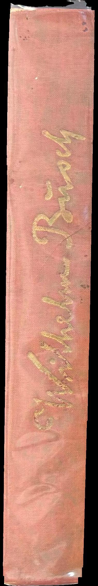 Wilhelm Busch album : ein heiteres hausbuch = Wilhelm Busch album : a cheerful house book spine