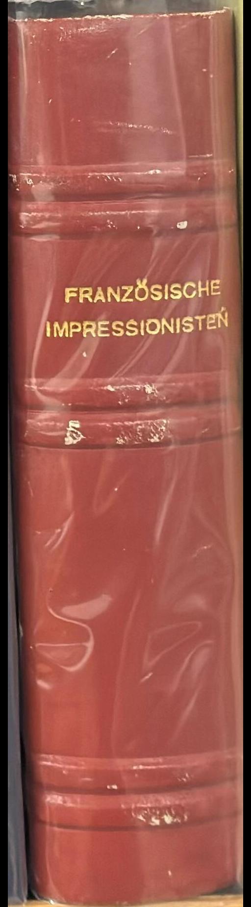 Französische impressionisten spine