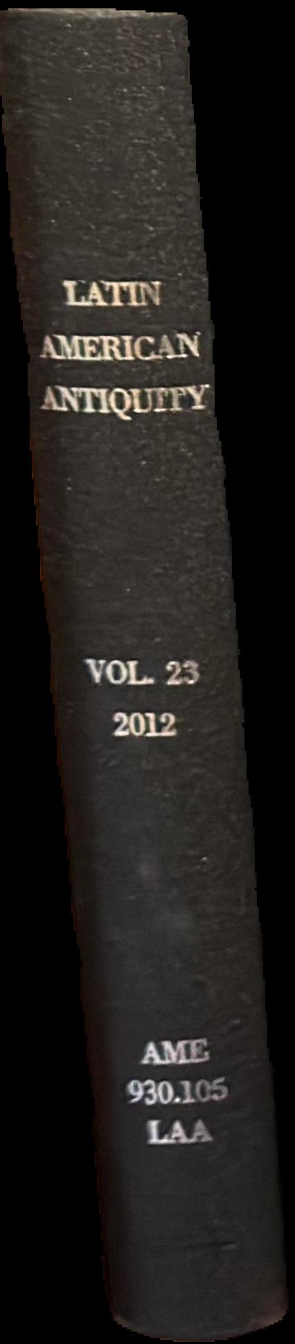 Latin American antiquity spine
