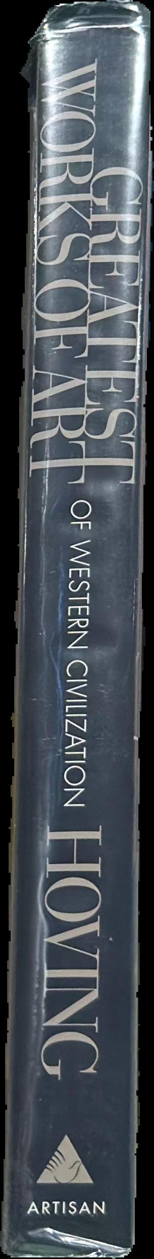 Greatest works of art of western civilization spine