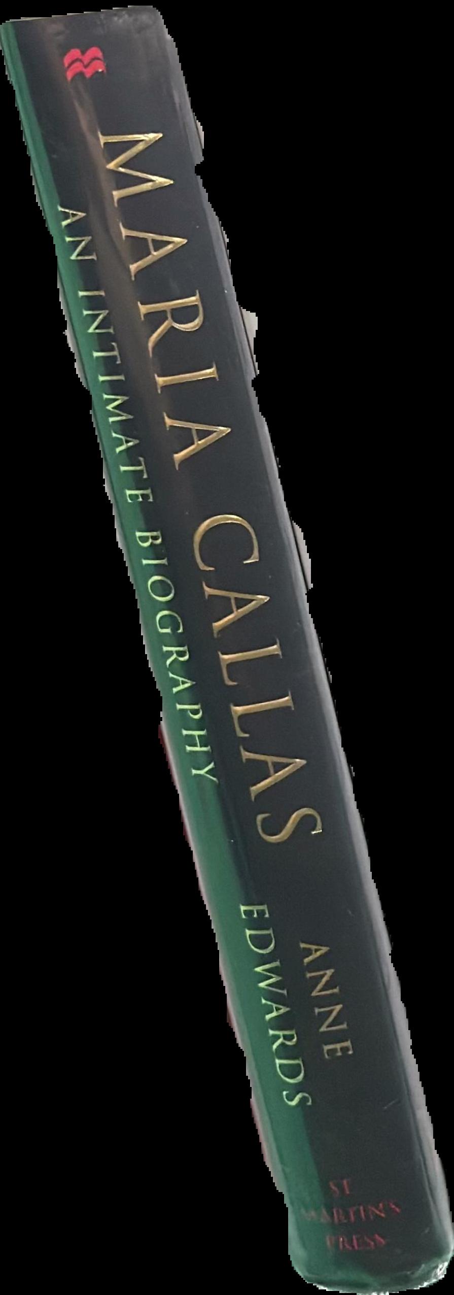Maria Callas ; an intimate biography spine
