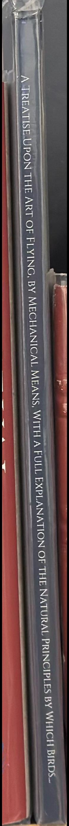 A treatise upon the art of flying, by mechanical means : with a full explanation of the natural principles by which birds are enabled to fly; likewise instructions and plans for making a flying car with wings, in which a man may sit, and, by working a small lever, cause himself to ascend and soar through the air with the facility of a bird spine